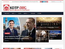 Tablet Screenshot of kdtp.org